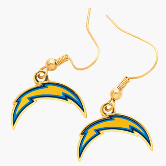 San Diego Chargers Dangle Earrings