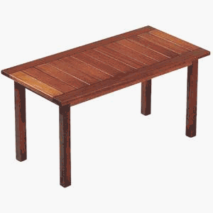 Hardwood Coffee Table