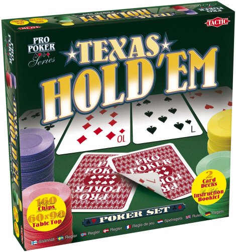 Pro Poker Texas Hold'em Set - Rigid Box
