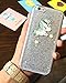 iPhone 6/6S Case,Blingy's Shiny Glitter Bling Bling Sparkling Transparent Animal Style TPU Clear Soft Case for iPhone 6/6S (Unicorn with Stars)
