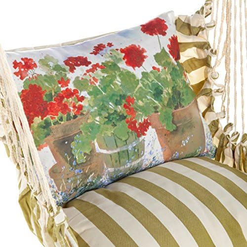 Magnolia Casual Geranium Hammock Chair & Pillow Set
