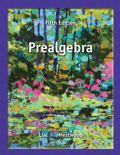 Prealgebra (5th Edition) by Margaret L. Lial (2012-12-31)