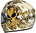 HJC FS-15 Full Face Helmet - Terror Ivory White/Gold - Extra Small