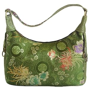 fall with retro handbags , green