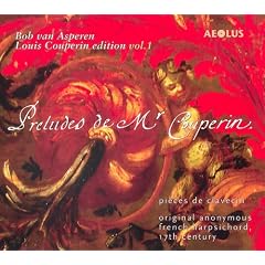 Pr�ludes de Mr Couperin /vol.1