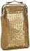 Savanna Mesh Cigarette Case,Gold,one size