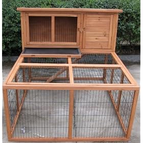The York.  A large NEW and IMPROVED rabbit and guinea pig hutch