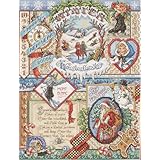 Janlynn Cross Stitch Kit, 16-Inch by 12-Inch, Winter Sampler