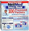 NeilMed's Sinus Rinse Pre-Mixed Packets, 100-Count Boxes (Pack of 2)