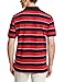 IZOD Men's Short Sleeve Medium Stripe Pique Polo