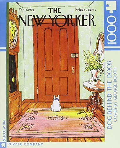 New Yorker Dog Behind the Door 1000 Pieces Jigsaw Puzzle (September 1, 2014) Hardcover