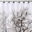 Tree Shower Curtain Set - Brown