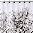 Tree Shower Curtain Set - Brown