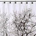 Tree Shower Curtain Set - Brown