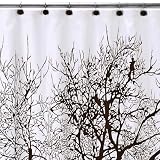 Tree Shower Curtain Set - Brown