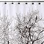 Tree Shower Curtain Set - Brown
