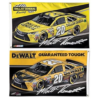 NASCAR Matt Kenseth WCR25985015 2 Sided Flag, 3' x 5'