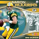 2012 GREEN BAY PACKERS AARON RODGERS 12X12 WALL CALENDAR