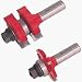 Freud 99-036 Adjustable Tongue and Groove Bit Set, 1 2-Inch Shank