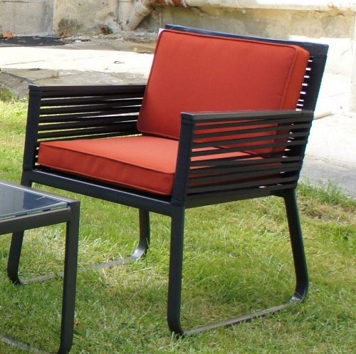 Art & Jardin 35-900769 Sahara 2 Fauteuils de Jardin Aluminium/Nylon