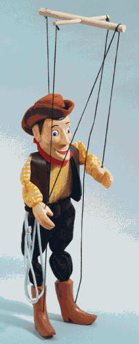 Cowboy - Toy Marionett