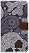 Note 3 Case, Galaxy Note 3 Case - Mavis's Diary Fashion Style Wallet Type Flip Case PU Leather Magnet Card Holders Design Cover with Soft Clean Cloth for Samsung Galaxy Note 3 SM-N9000 - Flower Skull