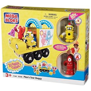 Mega Bloks Yo Gabba Gabba Plex's Tour Buggy by Mega Bloks