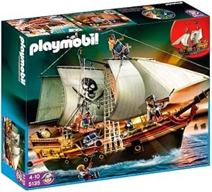 Playmobil 5135 - Galeone dei Pirati