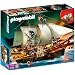 Playmobil - 5135 - Jeu de construction - Bateau d'attaque des pirates