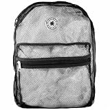 Black Color K-Cliff Mesh Backpack for School Student/ Clear Backpack/ School Backpack