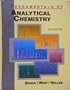 Fundamentals of Analytical Chemistry (Saunders golden sunburst series)