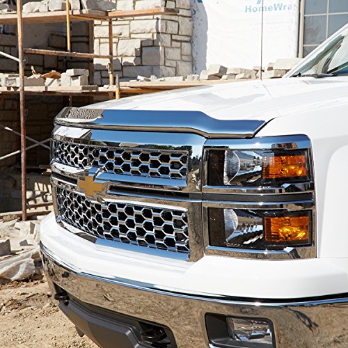 Razer Auto 2014-2015 Chevy Silverado 1500 Triple Chrome Hood Shield Guard Bug Deflector
Razer Auto 2014-2015 Chevy Silverado 1500 Triple Chrome Hood Shield Guard Bug Deflector