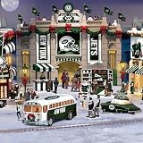 New York Jets Collectible Christmas Village Collection