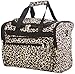 World Traveler 81T16-168 Duffle Bag, One Size, Leopard