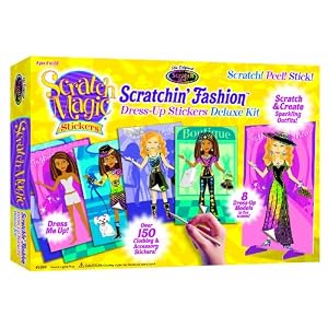 Scratch Art Scratchin' Fashion Deluxe Kit by 