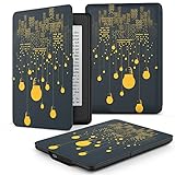 ATiC Amazon NEW-Kindle Paperwhite専用スーパー軽量薄型ケース （オートスリープ機能付き 2012/ 2013/ 2015バージョン適応) 町の夜景