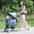 BLUE - All-Purpose Traveler - Stroller, Car-Seat, and Carrier in One