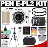 Olympus Pen E-PL2 Micro 4/3 Interchangeable Digital Camera & 14-42mm II Len ....