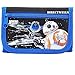 Disney Star Wars Robot Character Authentic Licensed Trifold Wallet (Black)