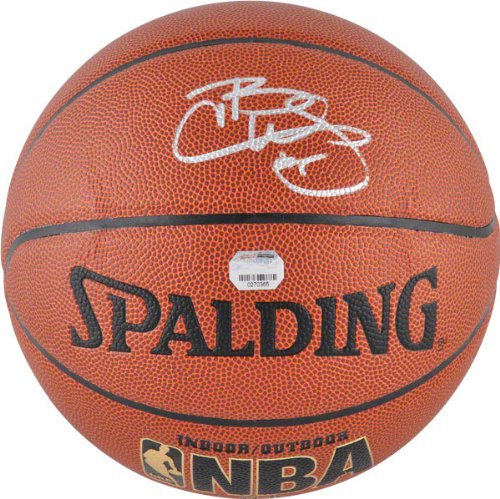 Carlos Boozer Chicago Bulls Autographed Spalding Indoor/Outdoor Basketball
