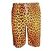 Coface Men's Leopard Board Shorts