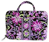 Vera Bradley iPad Case, Kindle & Laptop Portfolio Bag in Purple Punch