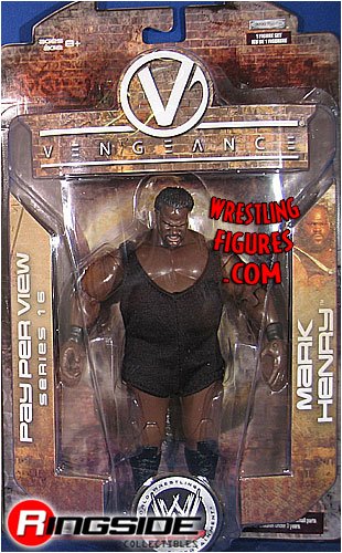 61mahv6k9NL WWE Wrestling Action Figure PPV Pay Per View Series 16 Vengeance Mark Henry