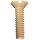 Ultem 2300 Machine Screw, Flat Head, Slotted Drive