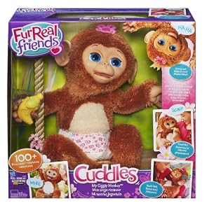 Furreal Friends Cuddles My Giggly Monkey Pet