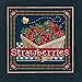 Strawberries Beaded Counted Cross Stitch Kit Mill Hill 2016 Buttons & Beads Spring MH141613