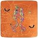 Entertaining with Caspari Square Salad Plates, Halloween Jitterbug Design, 16 plates ...