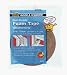 M-D Building Products 2758 High Density Foam Tape, 1/4-by-1/2-Inch-by-17 feet, Closed Cell, White