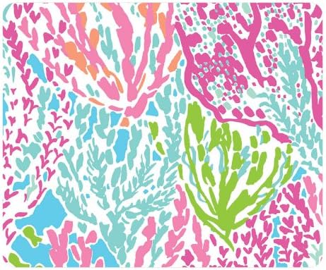 Lilly Pulitzer Custom Non-Slip Oblong Mouse Mats in 7"*9" (220MM*180MM*3MM)