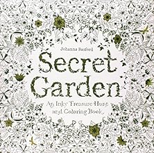 Secret Garden: An Inky Treasure Hunt and Coloring Book